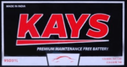 Kays car battery logo
